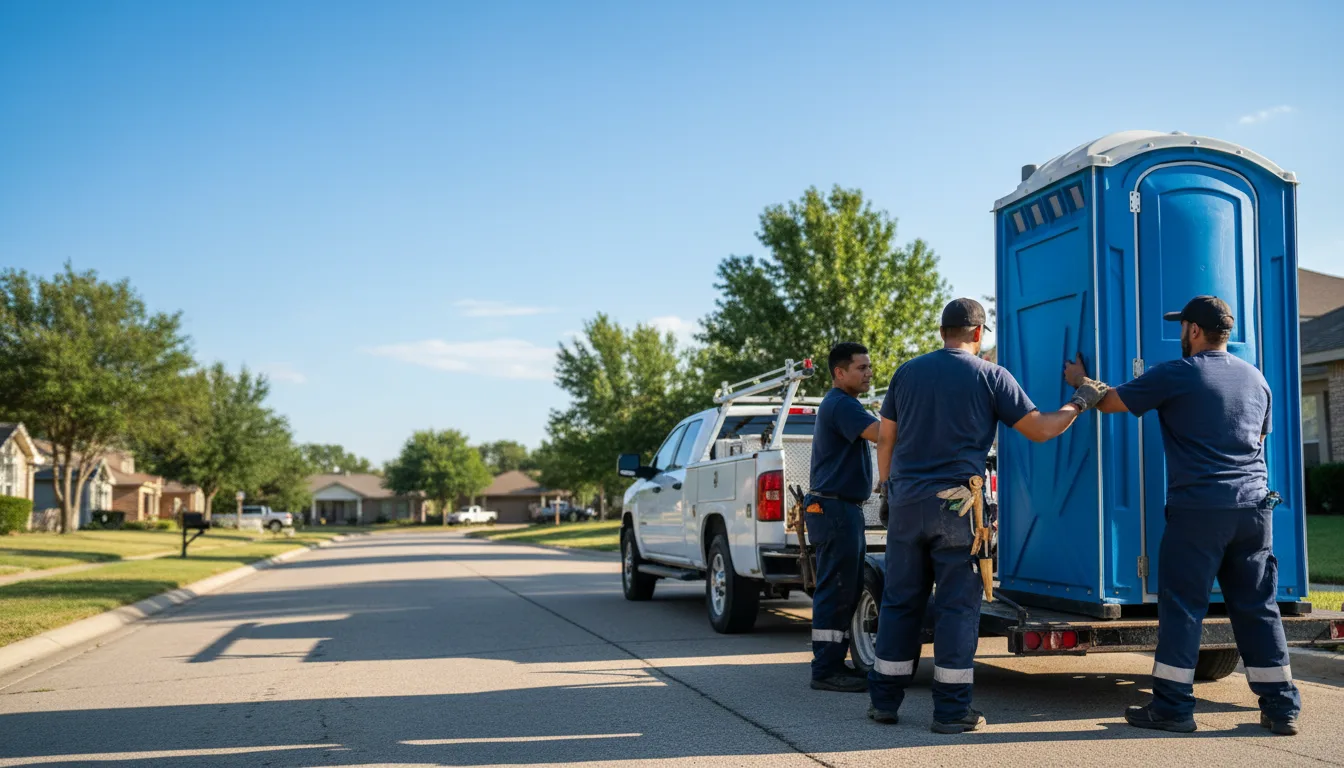 Portable Toilet Rental in New Lisbon, IN near me